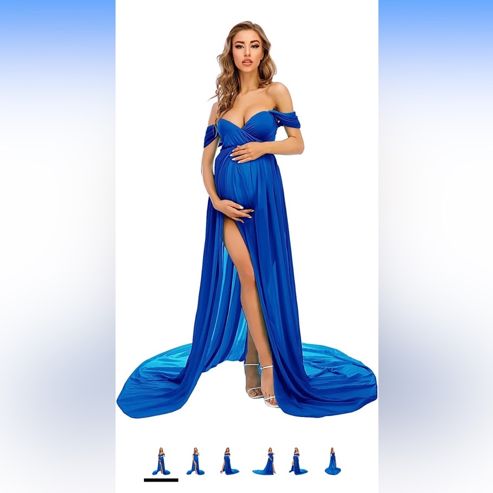 Maternity photoshoot dress
